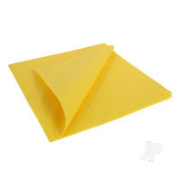 JP Trainer Yellow Lightweight Tissue Covering Paper, 50x76cm, (5 Sheets) 5525203