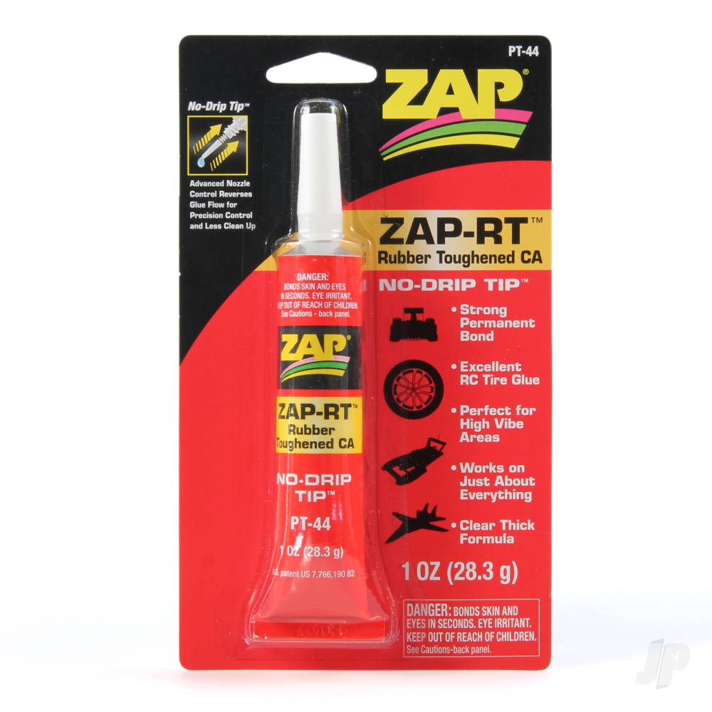 Zap PT44 Zap-RT Rubber Toughened CA 1oz 5525675-1