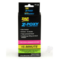 Zap PT35 Z-Poxy 15 Minute Epoxy 4oz 5525782-1