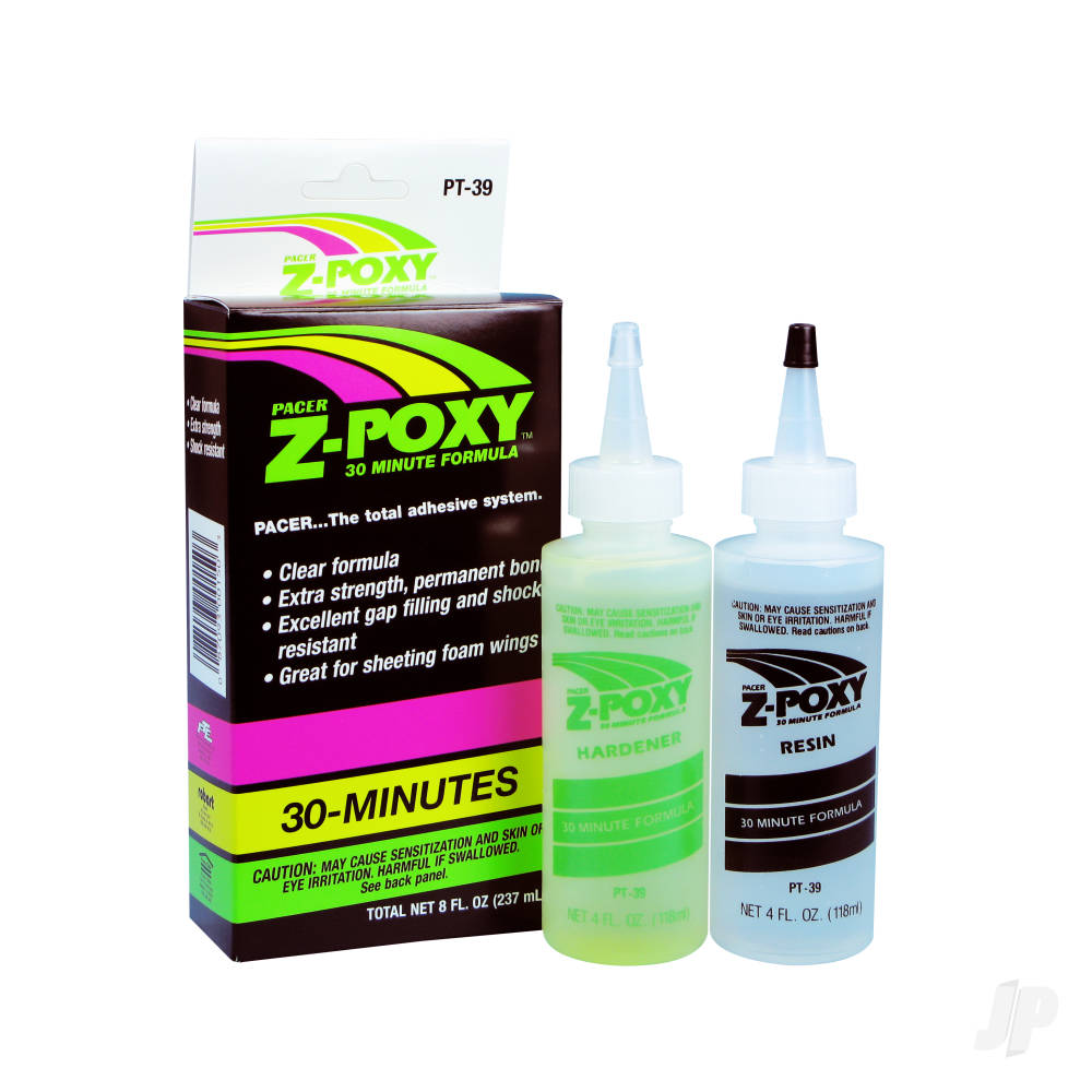 Zap PT39 Z-Poxy 30 Minute Epoxy 8oz 5525785-1