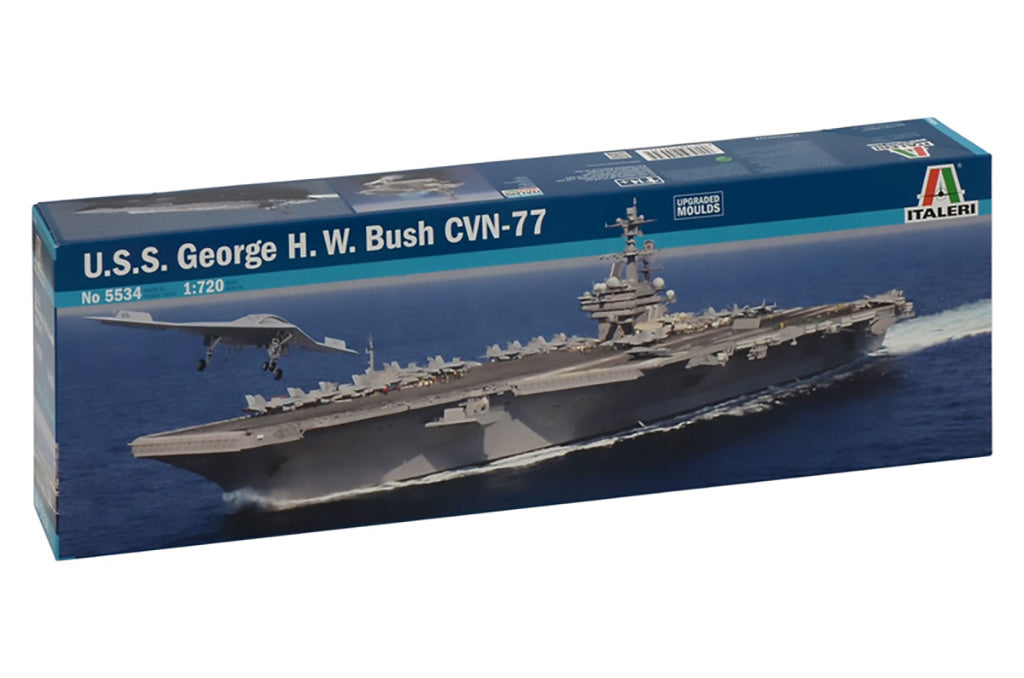 Italeri U.S.S. George H.W.Bush Cvn 77 5534