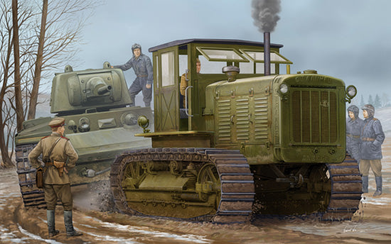 Trumpeter 1:35 - Chelyabinsk ChTZ S-65 Tractor with Cab