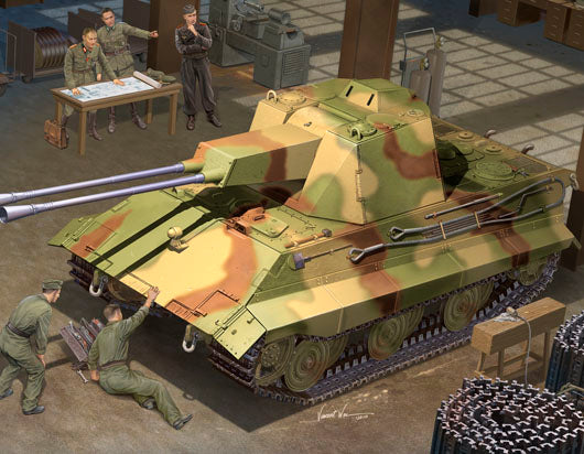Trumpeter 1:35 - German E-50 Flakpanzer