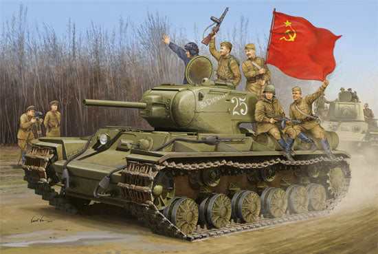 *Trumpeter 1:35 - KV-1S Soviet Heavy Tank