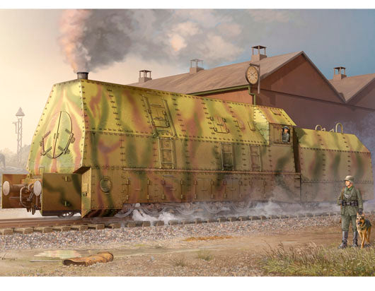 Trumpeter 1:35 - Br-57 German Panzerlok Amoured Locomotive