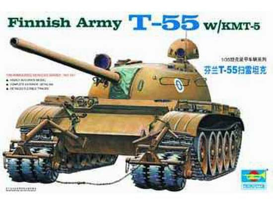 Trumpeter 1:35 - Finnish Army T-55 W/KMT-5
