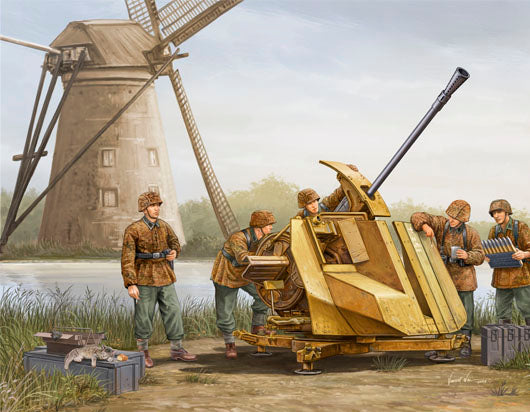 Trumpeter 1:35 - FlaK 43 German 3.7cm Anti-aircraft Gun