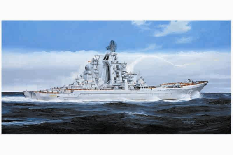 Trumpeter 1:350 - Admiral Ushakov (ex-Kirov) Cruiser
