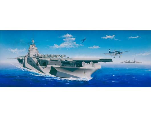 Trumpeter 1:350 - USS Ticonderoga Carrier CV-14