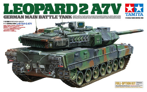 Tamiya R/C Leopard 2 A7V w/Option Kit