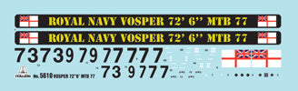 VOSPER 72''6' MTB 77                      PRM EDITION