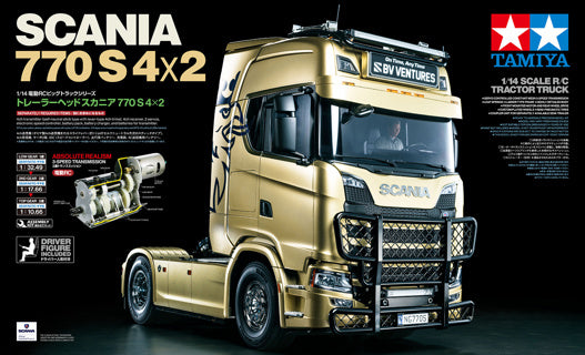 Tamiya Scania 770 S 4x2 - Radio Control Truck