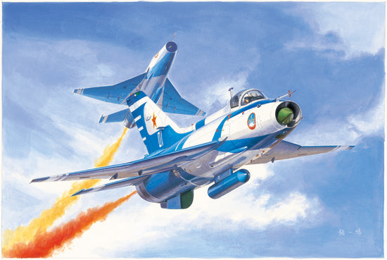 Trumpeter 1:48 - Chinese J-7GB Chengdu Fighter