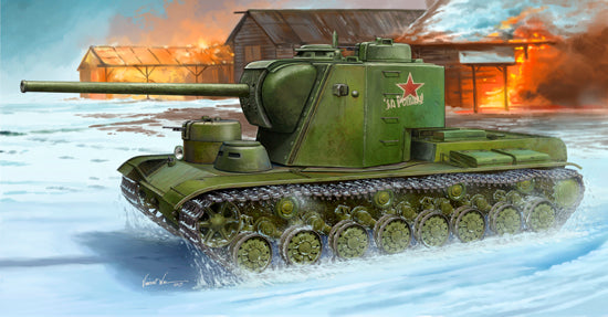 Trumpeter 1:35 - KV-5 Super Heavy Tank