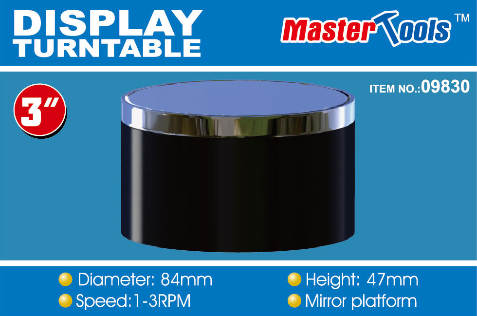 Trumpeter Turntable Display - 84mm x 47mm
