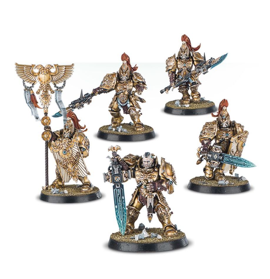 Adeptus Custodes: Custodian Guard 01-07