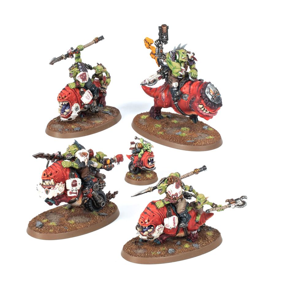 Orks: Squighog Boyz 50-54 - Warhammer 40K