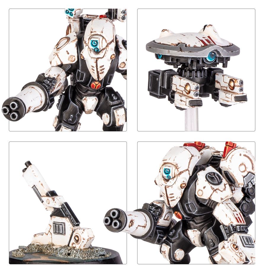 Warhammer Kill Team: Xv26 Stealth Battlesuits 102-13