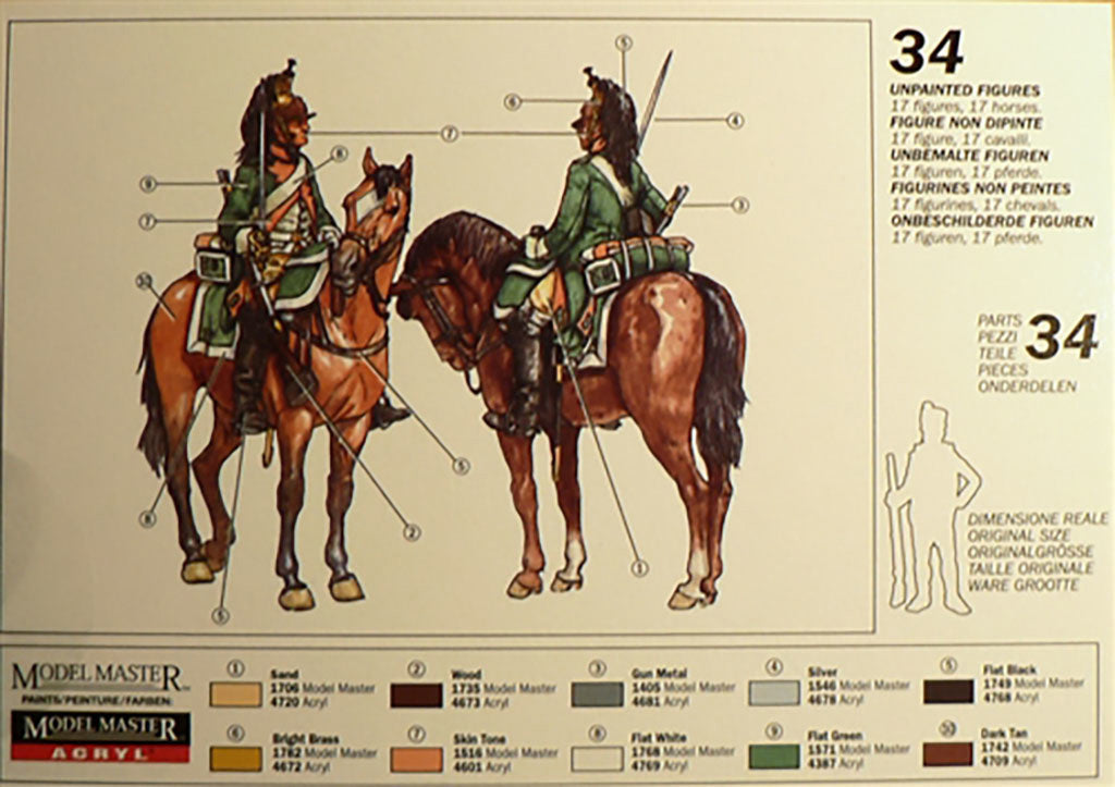 Italeri French Dragoons (Nap. Wars)