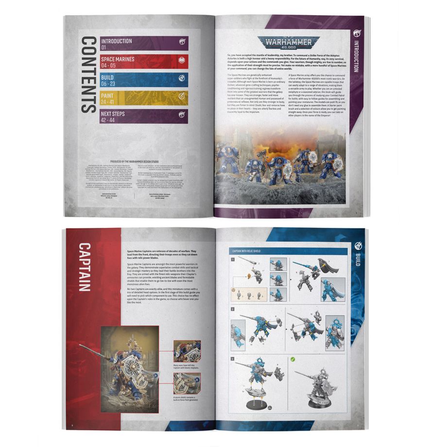 GETTING STARTED WITH SPACE MARINES (ENG) 60-52 - Warhammer 40K