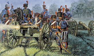 Italeri French Line/Guard Artillery (Nap.Wars) 6018 