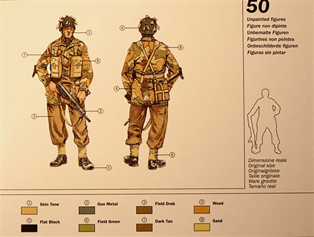 Italeri Wwii- British Paratroopers Red Devils 6034