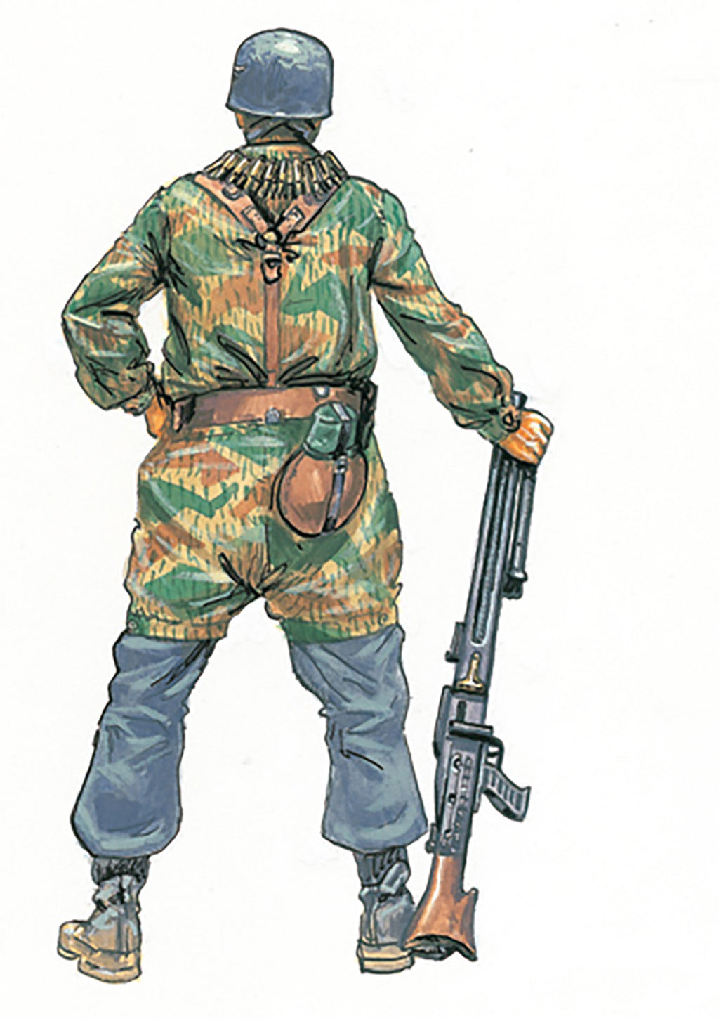 Italeri Wwii- German Paratroopers 6045