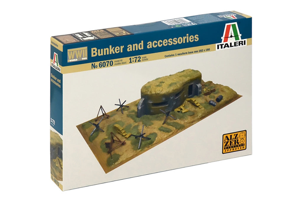 Italeri Wwii-Bunker And Accessories 6070