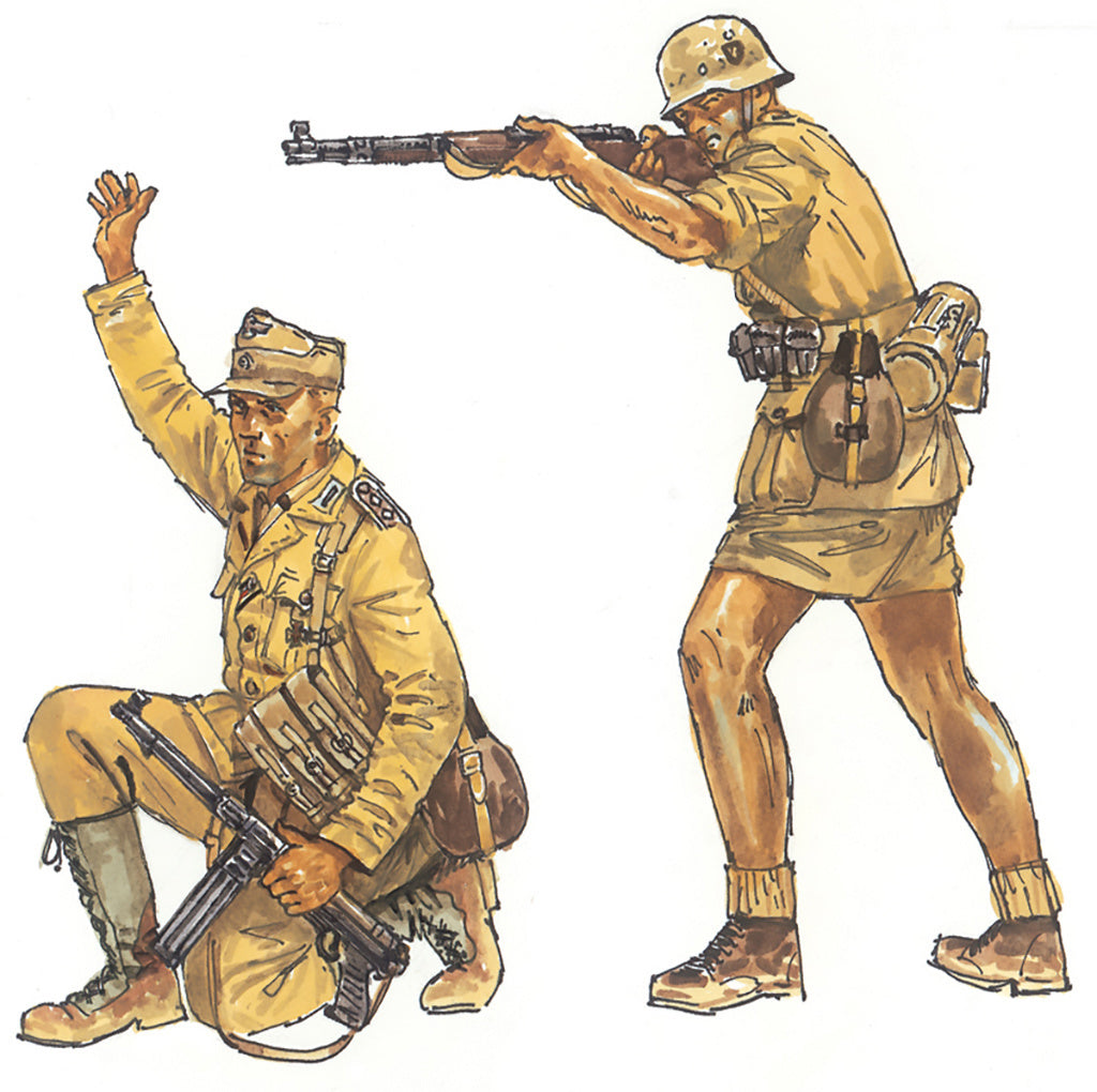 Italeri Wwii- German Afrika Corps 6076