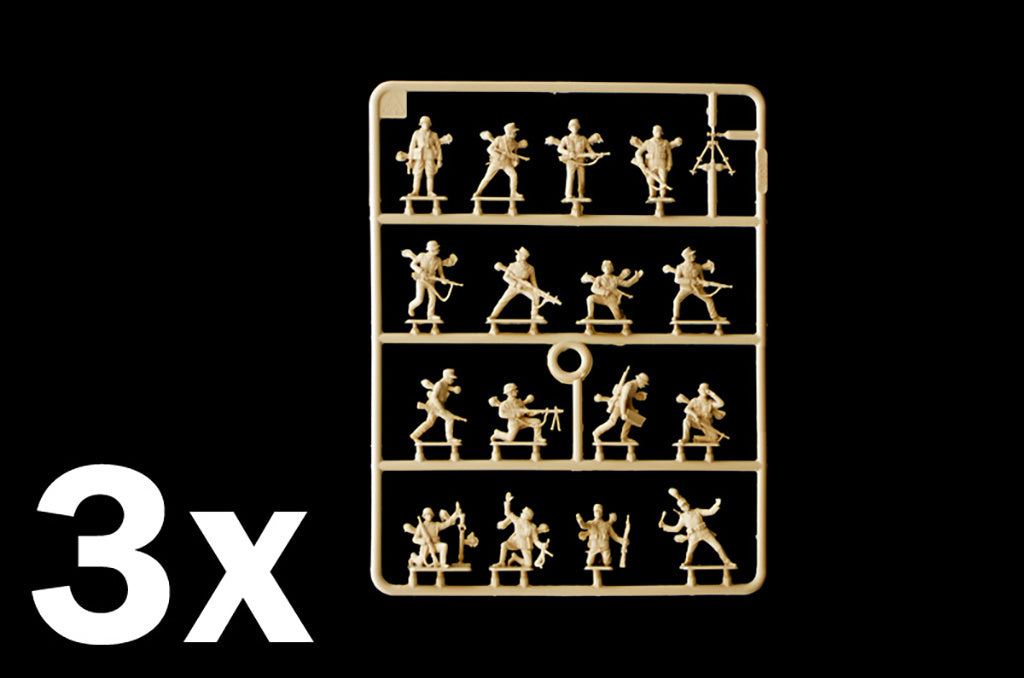 Italeri Wwii - Dak Infantry 6099