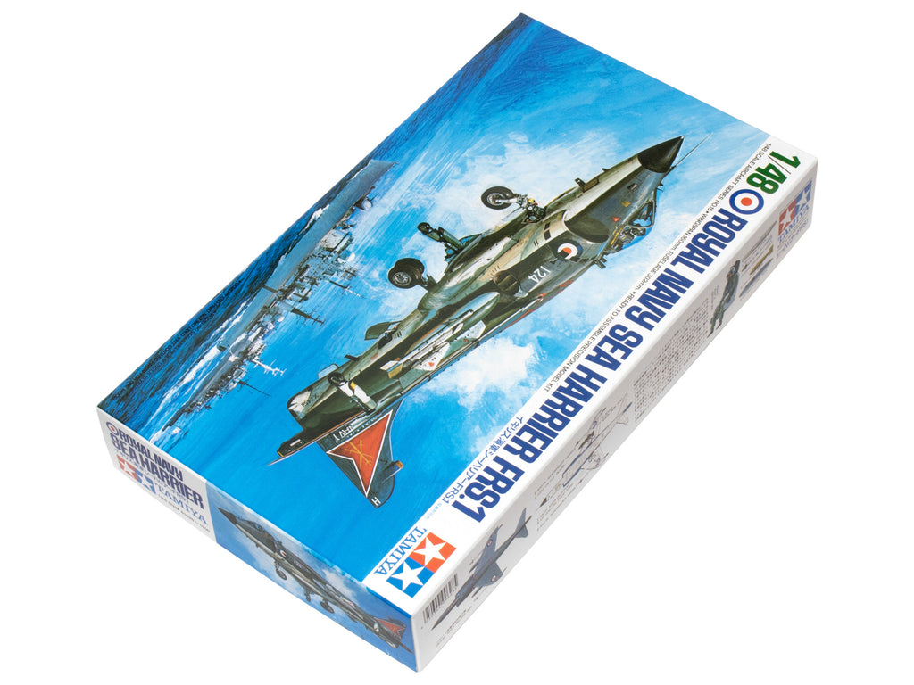 Tamiya 61026 Royal Navy Sea Harrier FRS.1 Military Aircraft Model Kit Scale 1/48 Tamiya 61026 Royal Navy Sea Harrier FRS.1 Military Aircraft Model Kit Scale 1/48