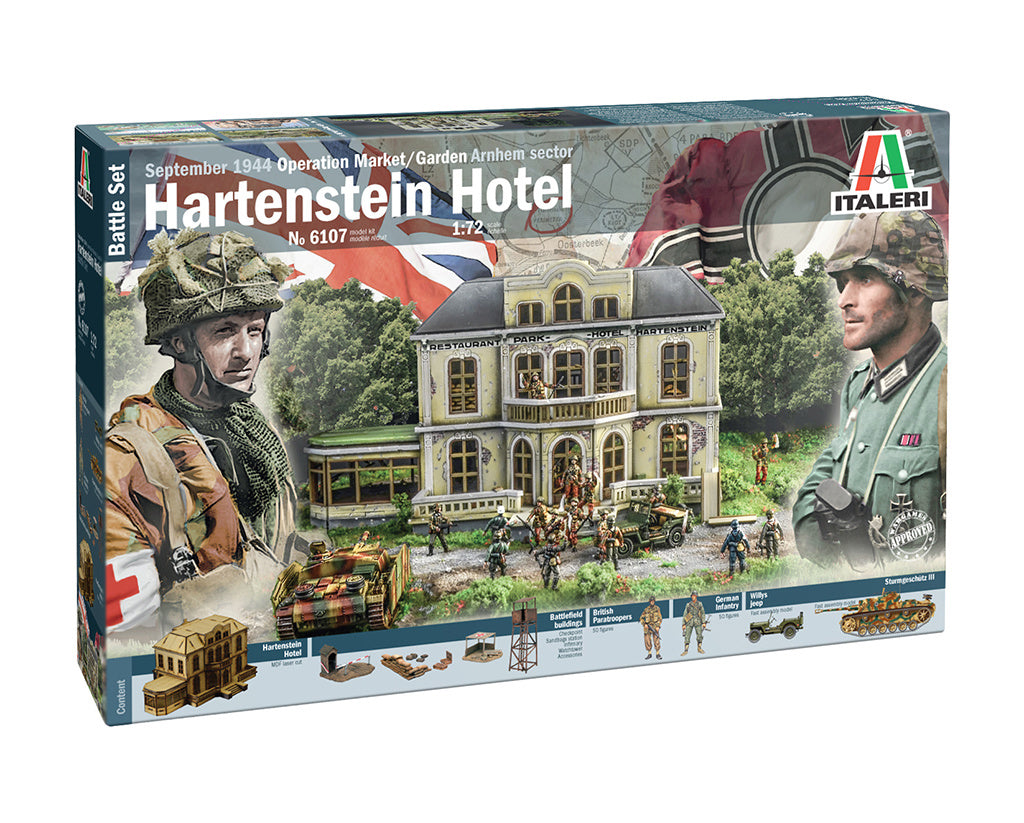 Italeri 1/72 Market Garden: Hotel Hartenstein 6107