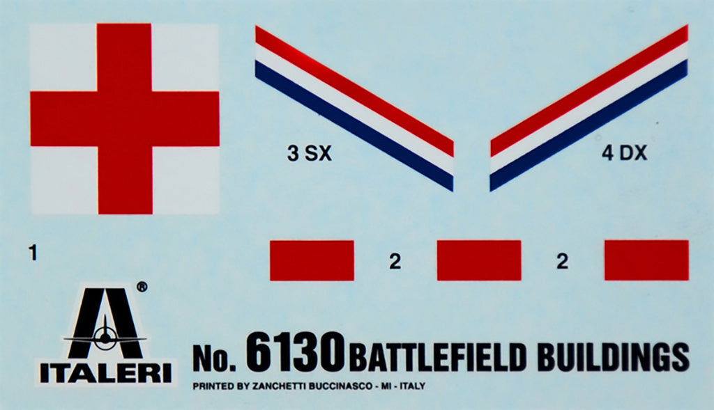 Italeri Battlefield Buildings 6130