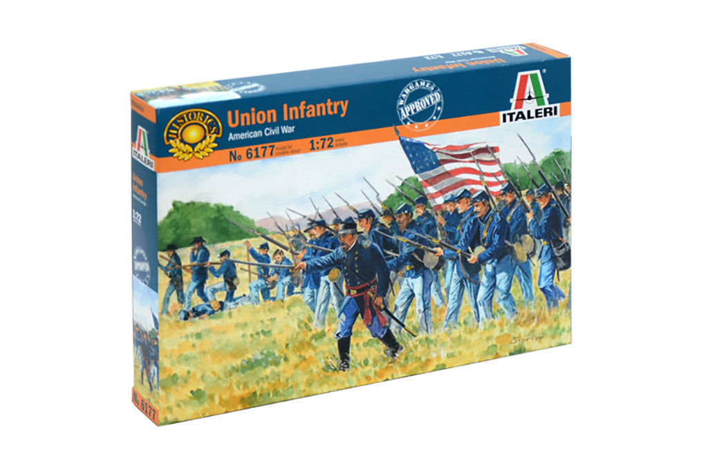 Italeri Union Infantry American Civil War 6177