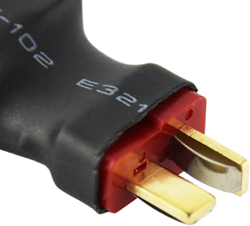 Male Deans to Female EC5 Losi Connector Adapter Brushless Lipo 1/8