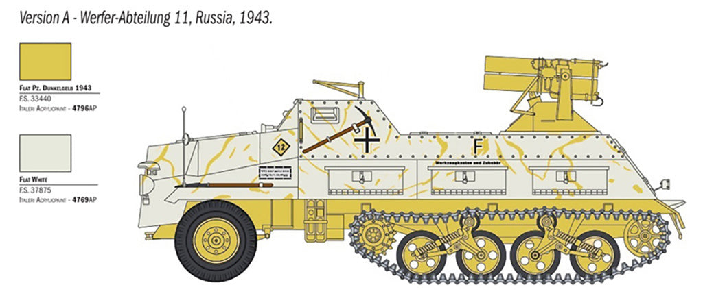 Italeri Sd.Kfz 4/1 15 Cm. Panzerwerfer 42 6546