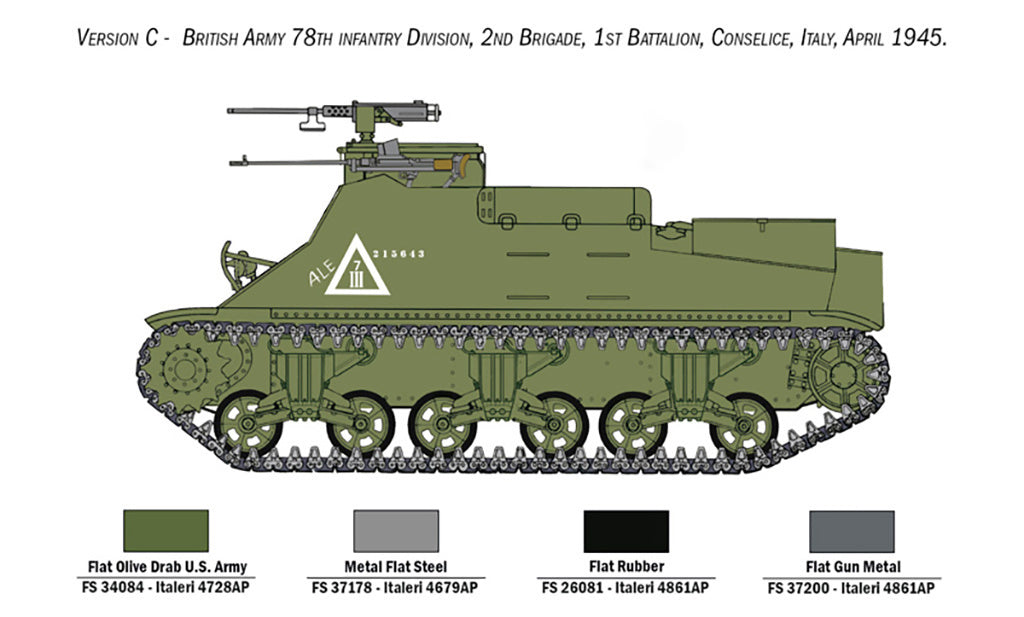Italeri British Army Kangaroo Apc 6551