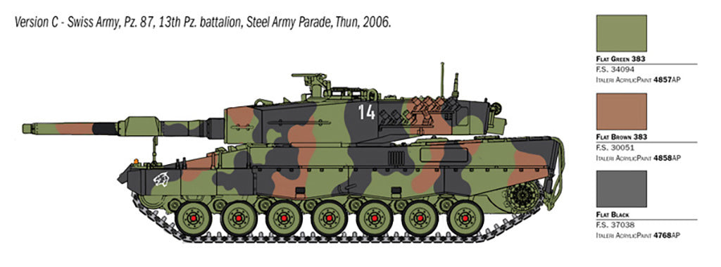 Italeri Leopard 2A4 6559
