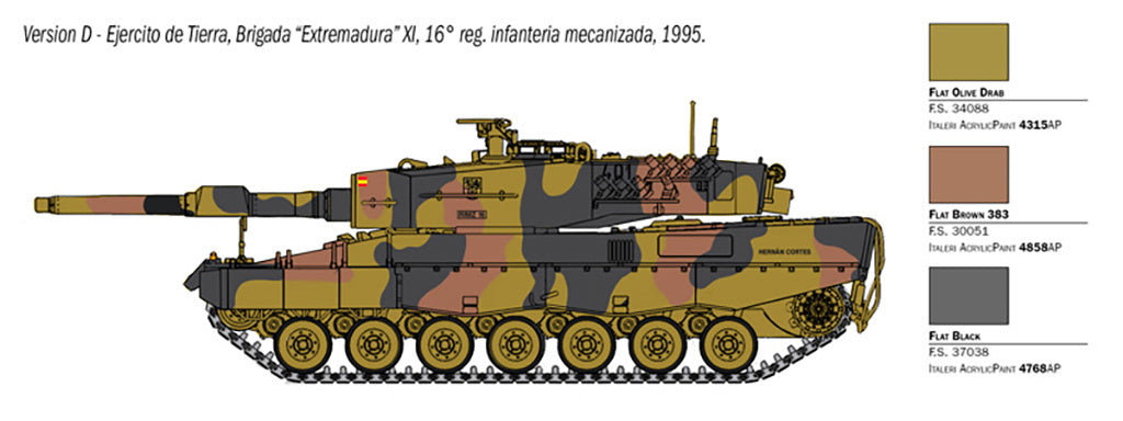 Italeri Leopard 2A4 6559