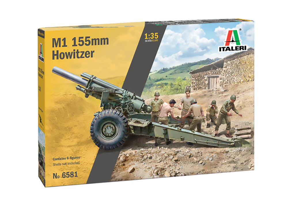 Italeri M1 155Mm Gun With Crew