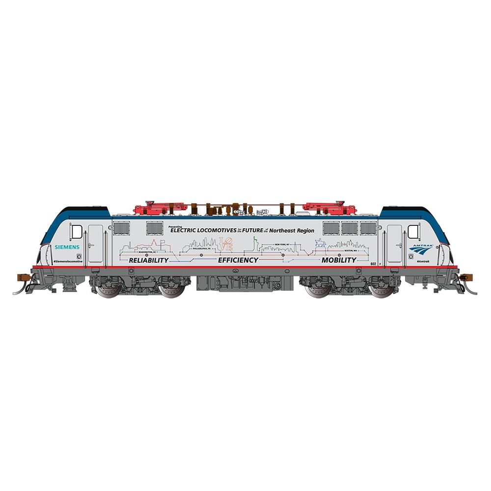 Bachmann USA Siemens ACS-64 - Amtrak #602 - Mobility Scheme 67406