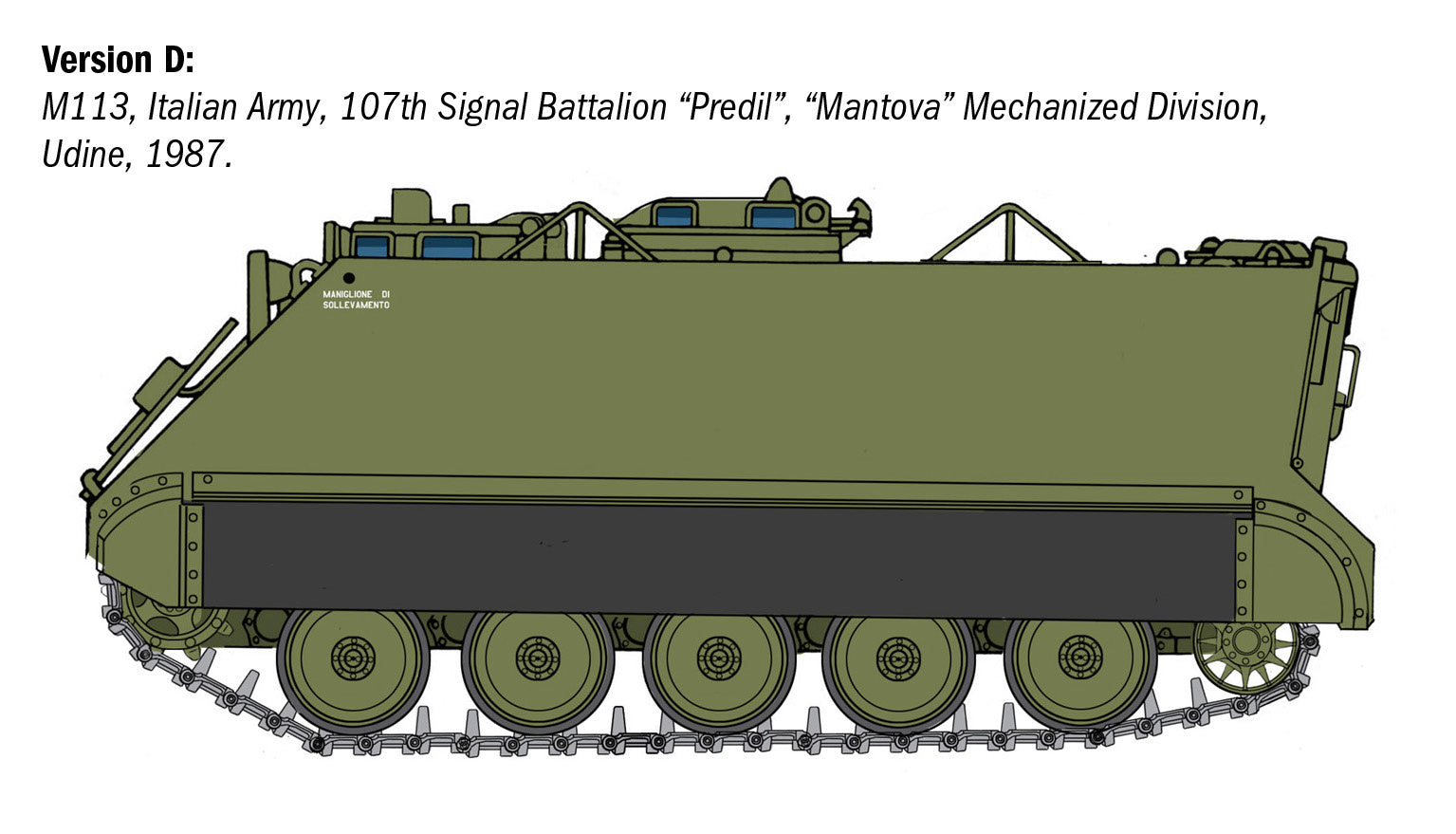 Italeri M113 Armoured Personnel Carriers - 6753