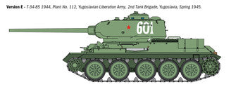 T34/85 Zavod 112 Tank