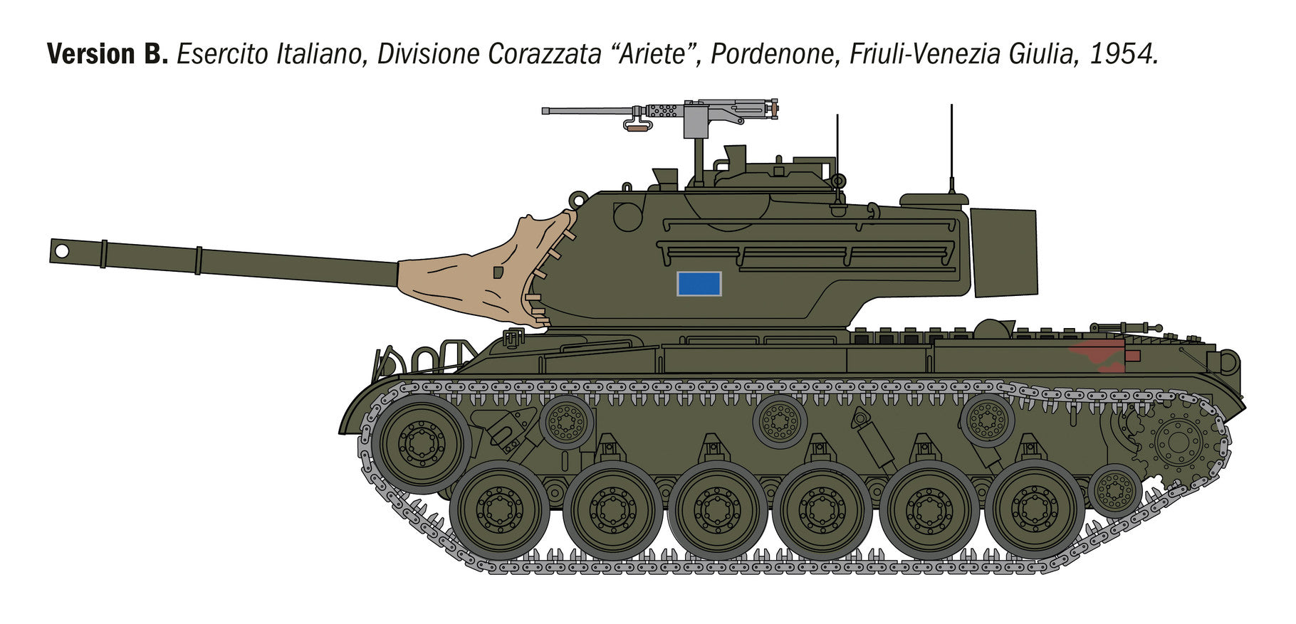 Italeri 1/35 M47 Patton 