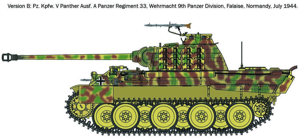 Italeri Sd.Kfz. 171 Pz.Kpfw. V Panther Ausf. A B