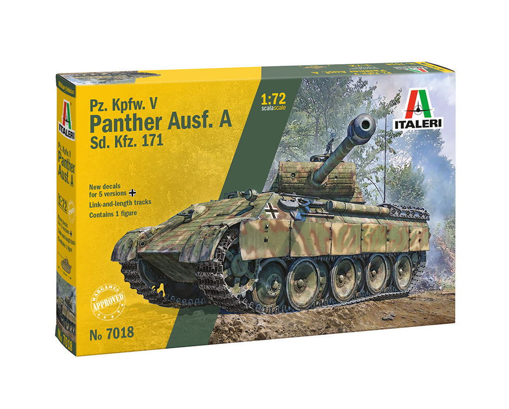 Italeri Sd.Kfz. 171 Pz.Kpfw. V Panther Ausf. A box