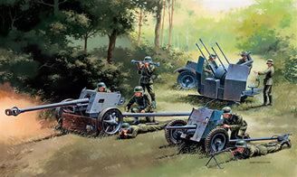 GERMAN GUNS SET: PAK35-PAK40-FLAK38