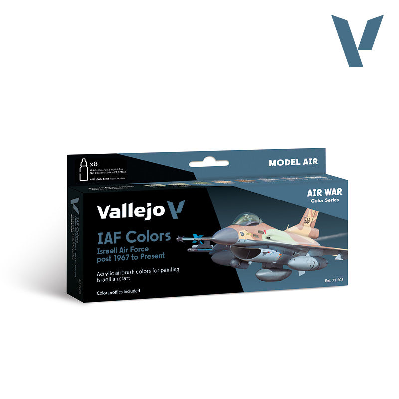 AV Vallejo Model Air Set - Israeli AF 1967 to Present