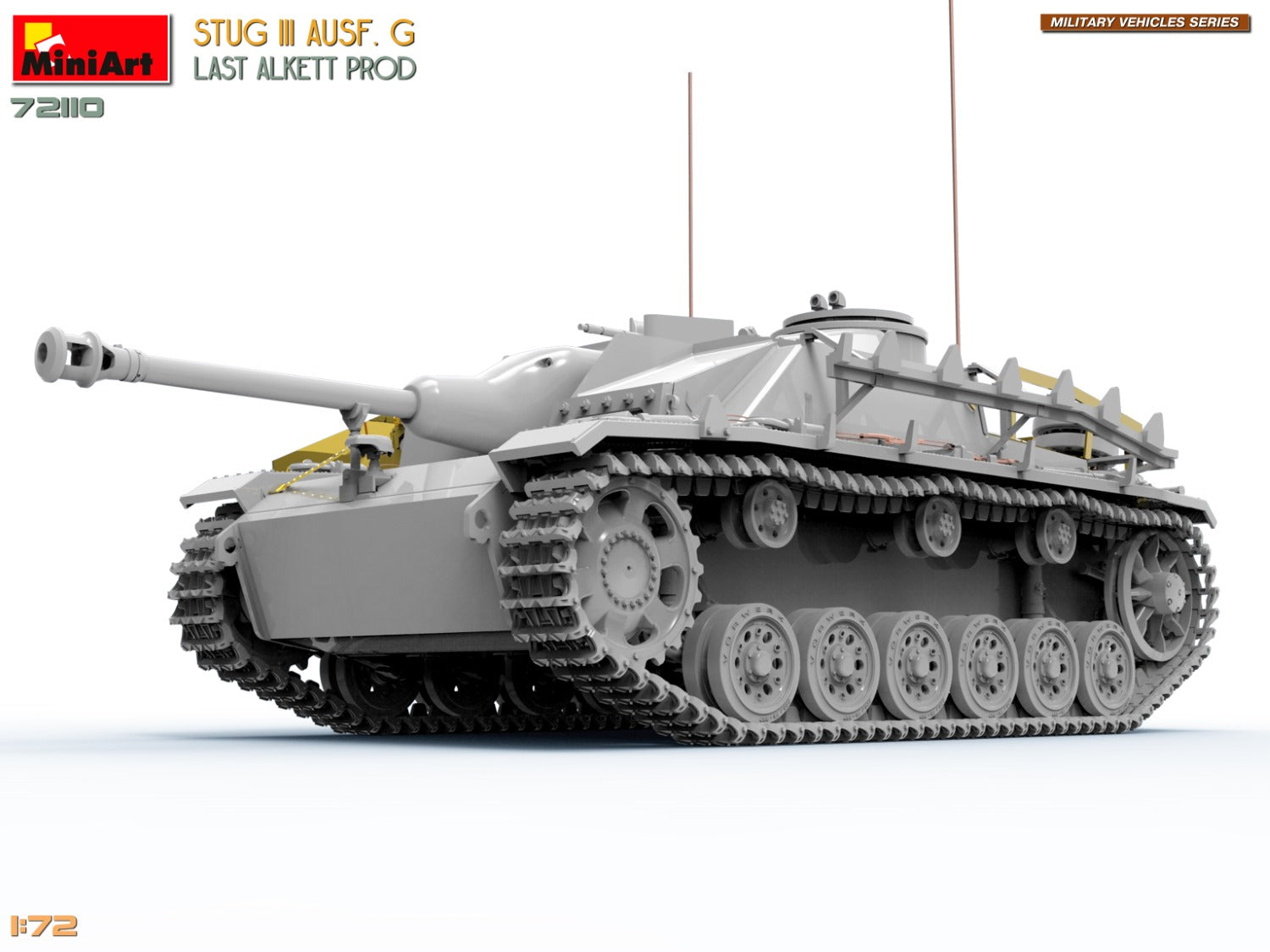 Miniart 1:72 - StuG III Ausf G Last Alkett Prod