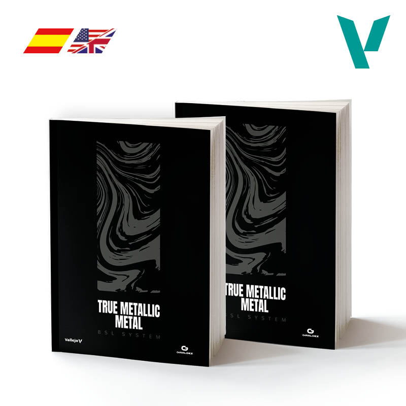 AV Vallejo Book -  True Metallic Metal BSL System